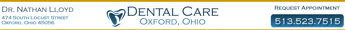 Dr. Nathan Lloyd Dentist Oxford OH